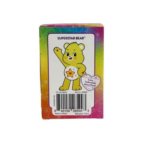 Superstar Bear Care Bears Micro Plush - Picture 3 of 3