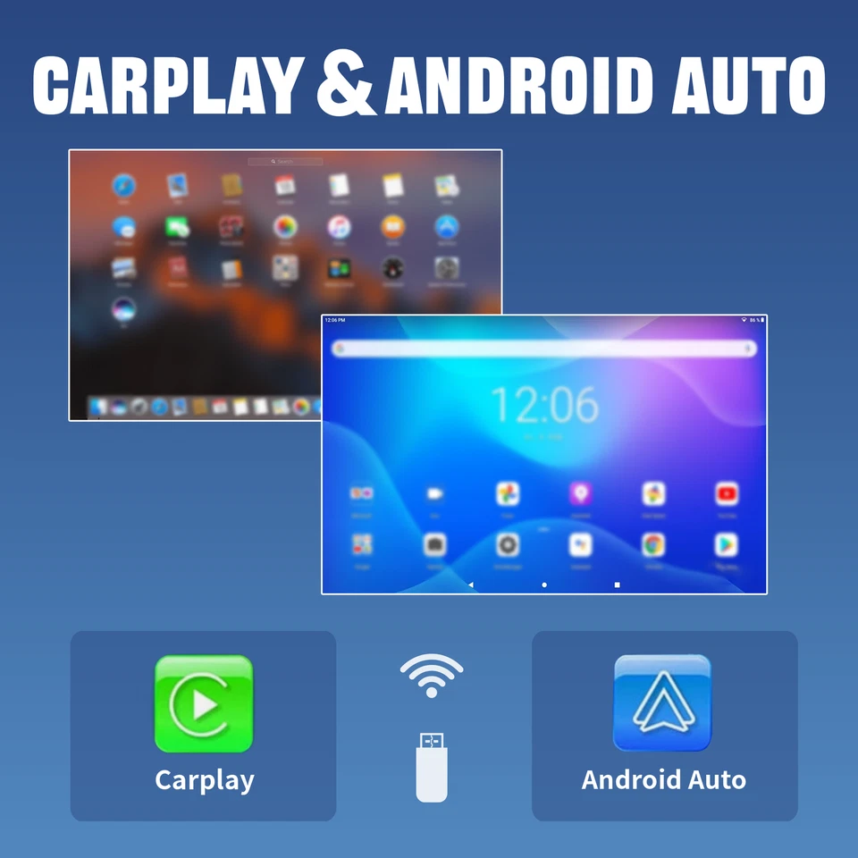 DAB+ 2+64G Für Ford Transit MK7 S-Max Android Carplay Autoradio GPS Navi Kamera - Bild 2 von 4