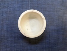 Grooved Marble Shaving Bowl