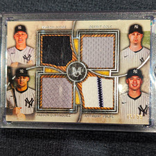 Topps 2025 Museum Collection Primary Pieces Quad Relic FPQR-JCDV Judge /99