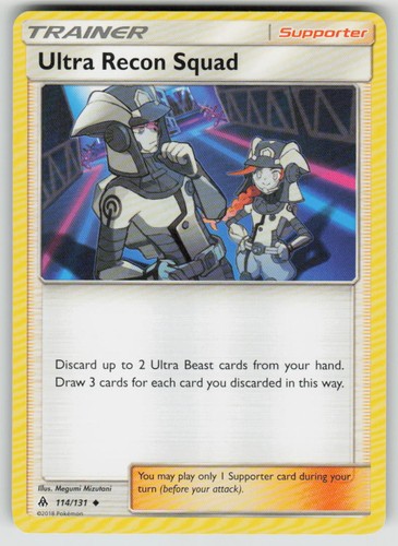 Pokemon Ultra Recon Squad 114/131 SM - Forbidden Light Normal