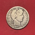 (1) Beautiful Toned Antique 1908-S Barber Quarter CHOICE G-GOOD NICE DETAIL
