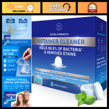 Invisalign Retainer Cleaner Tablets - 240 Ult...
