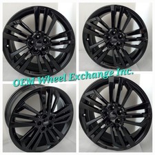 Original 20" Audi SQ5 Q5 OEM Wheels Gloss Black Rims 2016-2025 PERFECT /$1685obo