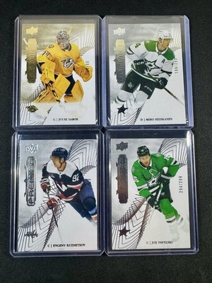   2022-23 UPPER DECK PREMIER LOT /65 /299 (4 CARDS)