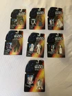 1995-96 Star Wars Lot of 7 POTF2 Red Card Action Figures Brand New Sealed