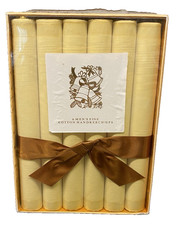 NOS Imperial Handkerchiefs NYC - Boxed Set of 6 Fine Cotton Handkerchiefs