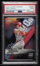 2020 Topps Chrome Decade of Dominance Die-Cuts Mike Trout #DOD-1 PSA 9 MINT 1c7