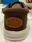 Brand New Hey Dude Paul Leather Men's Size 7M Brown Gray**RARE**Loafers Slip-On — photo 5