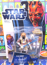 Star Wars Clone Wars Plo Koon Snap-On Cold Weather Gear 2012 Hasbro 37307