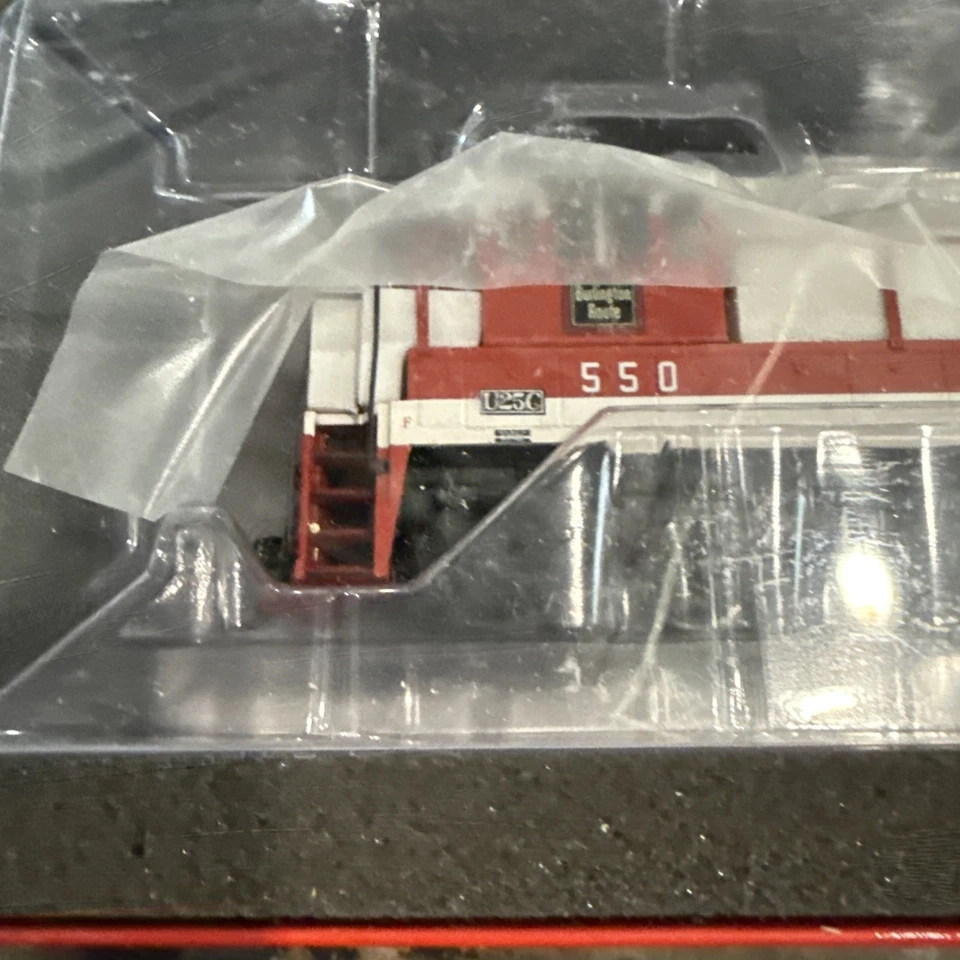 HO Rivarossi CB&Q GE U25C Chicago Burlington Quincy #550 HR2529 Sound NIB - Image 2 of 4