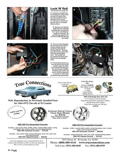 1967-81 GM F-Body power door locks & keyless entry install kit NEW REMOTES - Picture 12 of 12