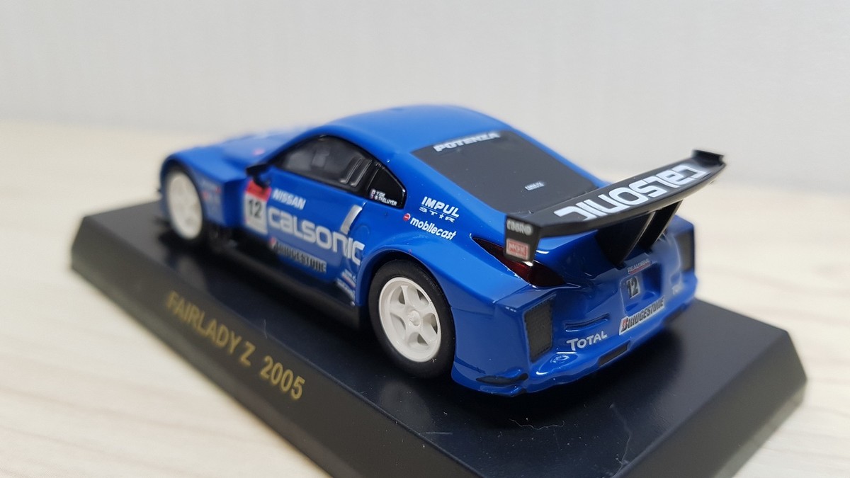 1/64 Kyosho CALSONIC NISSAN Fairlady Z 2005 #12 350z diecast car
