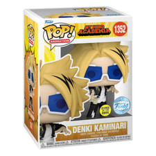 Officially Licensed Funko My Hero Academia Denki Kaminari US Ex Glow Pop! Vinyl