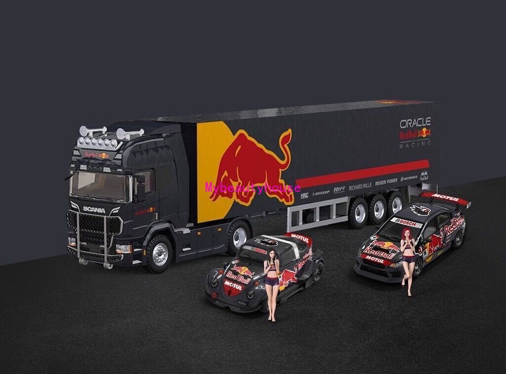 TM 1:64 Impreza STI Beetle Scania Truck Figure Sport Model Diecast Metal Car