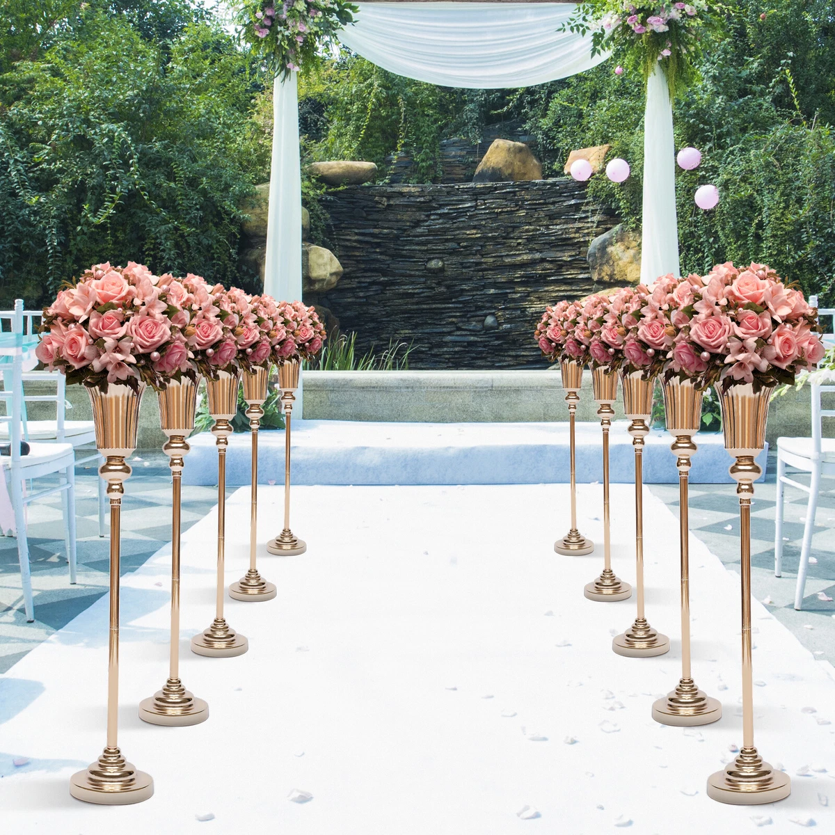 Floral Stand Centerpiece - Wedding Flower Stand