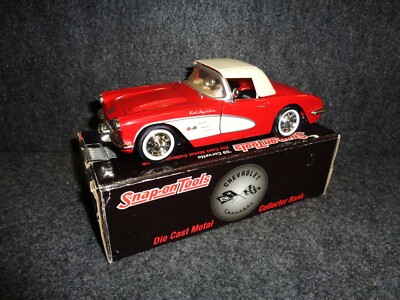 ミニカー Snap-on SNAP-ON TOOLS 1959 CHEVROLET CORVETTE CONVERTIBLE DIECAST CAR COIN
