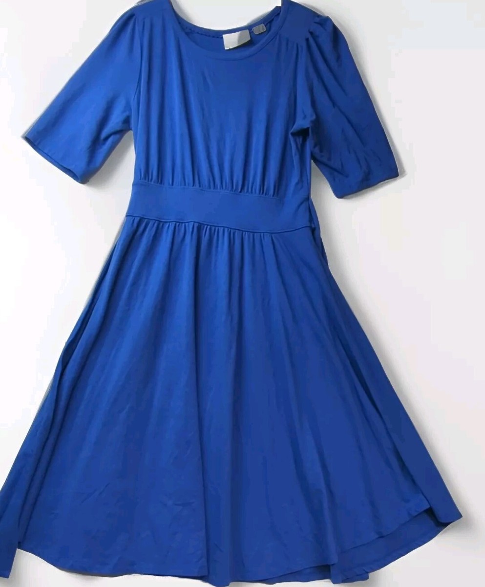 maeve fit and flare dress The Cecily Fit & Flare Sweetheart Midi Dress by Maeve main image 0