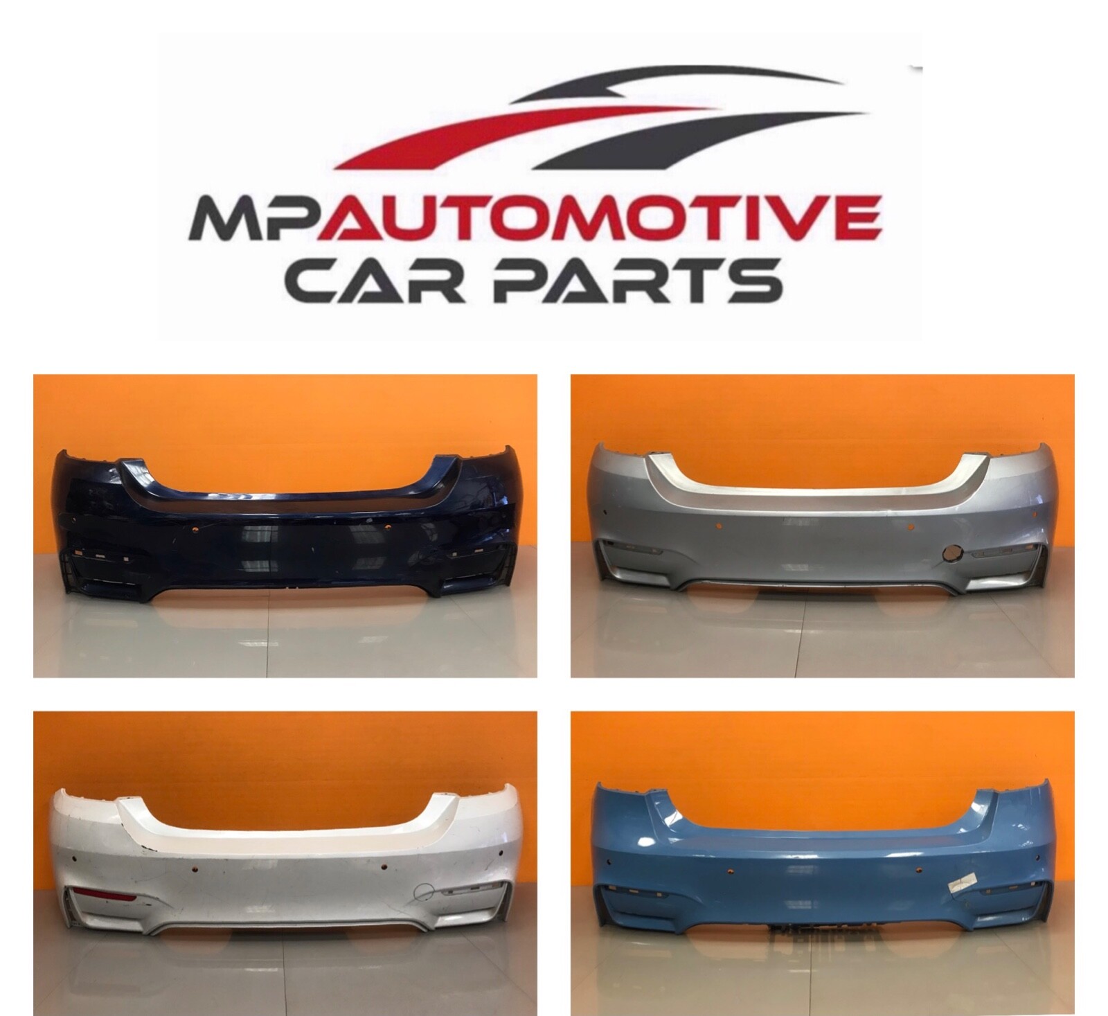 +Bmw m3/m4 f82/f83 2012-17 genuine rear bumper each