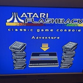 Atari Flashback Mini 7800 Classic Game Console Works!!