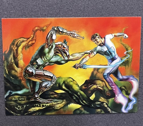 1994 Julie Bell Cardz Fantasy Art Trading Card # C1 Checklist
