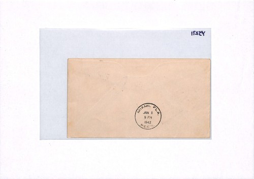 GAMBIA Air KGVI 2s/6d High Value Cover FIRST FLIGHT USA Miami 1941 WW2 YJ271 - Picture 10 of 12