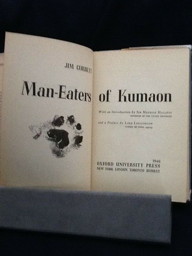 Man-Eaters of Kumaon by Jim Corbett - Hardcover 1946 First American Edition - Picture 7 of 11