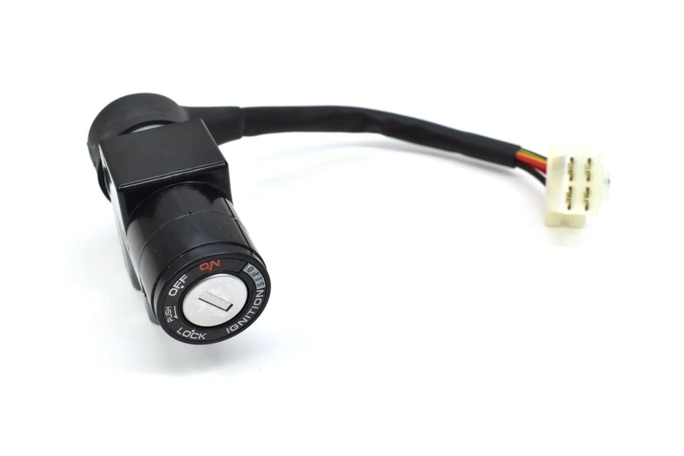 Juego de bloqueo interruptor de llave GROM 125 14-15 encendido bloqueo de asiento tapa de combustible OEM nuevo #G195* Foto 4 de 4