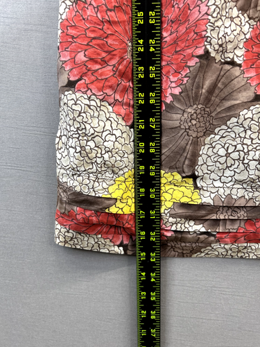 Juicy Couture Womens Brown Mini Dress Floral Long Sleeve Scoop Neck Size S - Picture 10 of 12