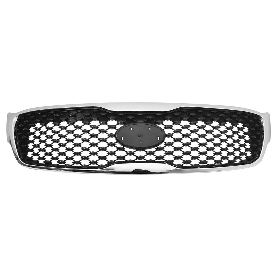 Capa protetora frontal superior grade radiador mira para 2016-2018 Kia Sorento - Imagem 3 de 4