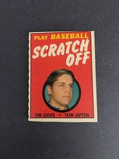 1971 TOPPS BASEBALL SCRATCH OFF TOM SEAVER NM