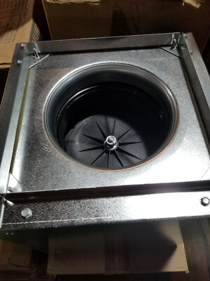 GREENHECK Centrifugal Inline Fan, EF 175CFM SQ-80-G-X