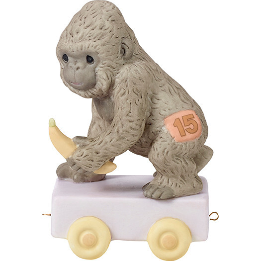 Precious Moments Birthday Train Age 15 It’s Your Birthday Go Bananas