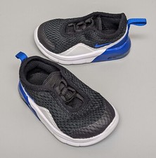 Nike Air Max AQ2744-003 Toddler Sneakers Shoes Black Blue White Size 4C