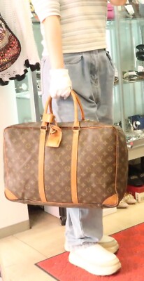 Auth LOUIS VUITTON Monogram Travel Bag Sirius 45 M41408