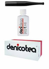 1 x Denicotea Zigarettenspitze Standard + Deniclean + 50 Denicotea Filter