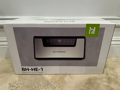 BLITZHOME Automatic Food Vacuum Sealer Machine - Dry/Moist Food Storage  (New)
