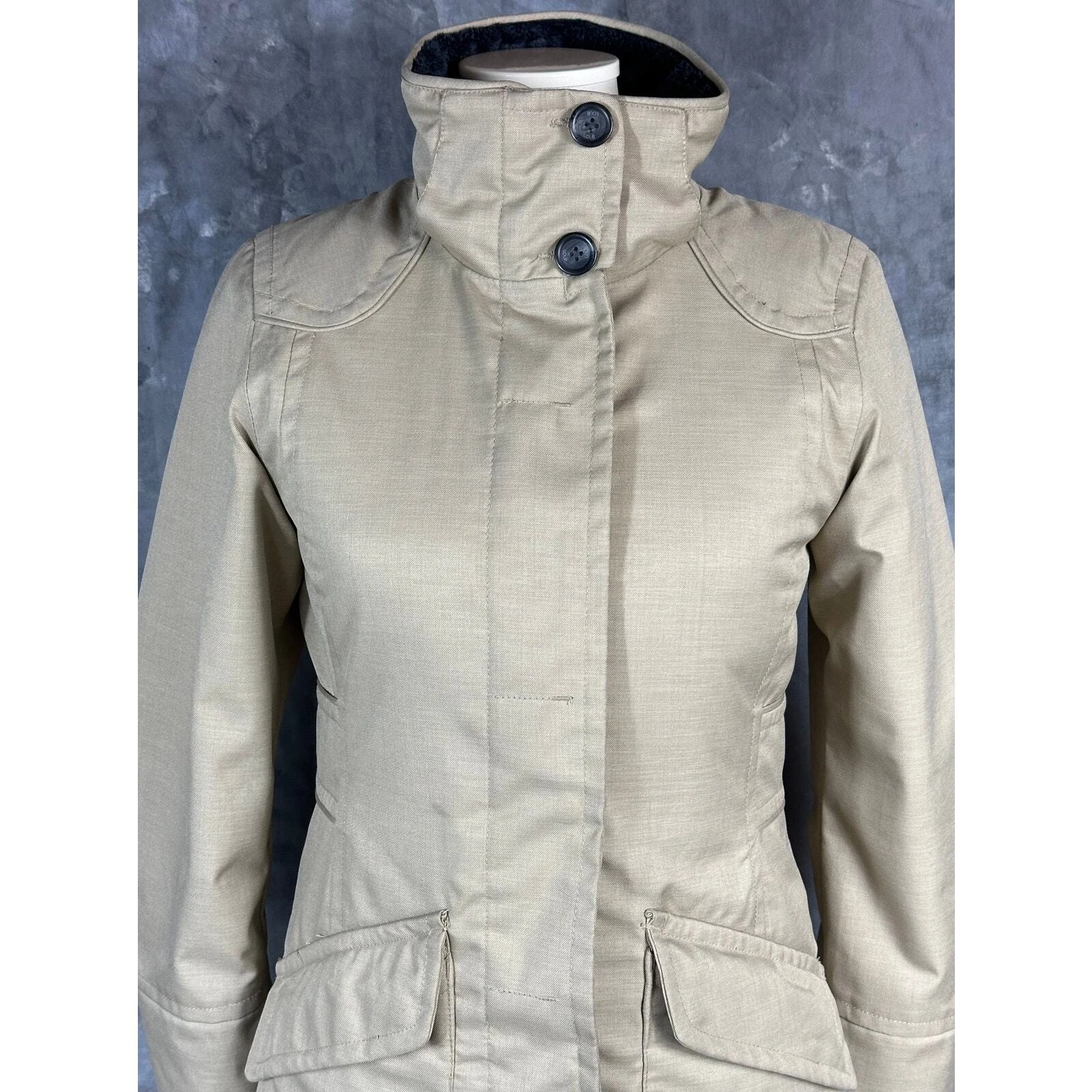 lole hooded longer jacket