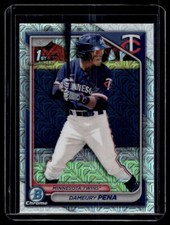 2024 Bowman Chrome Prospects MOJO Dameury Pena Minnesota Twins #BCP-167