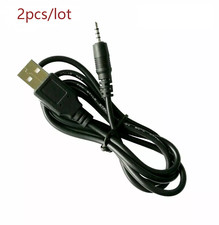 2X 2.5mm Audio Charging Cable Cord for JBL Synchros S300 S300I S300a