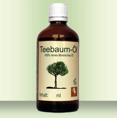 Teebaumöl, 100 ml, 100% naturreines ätherisches Öl, Australien