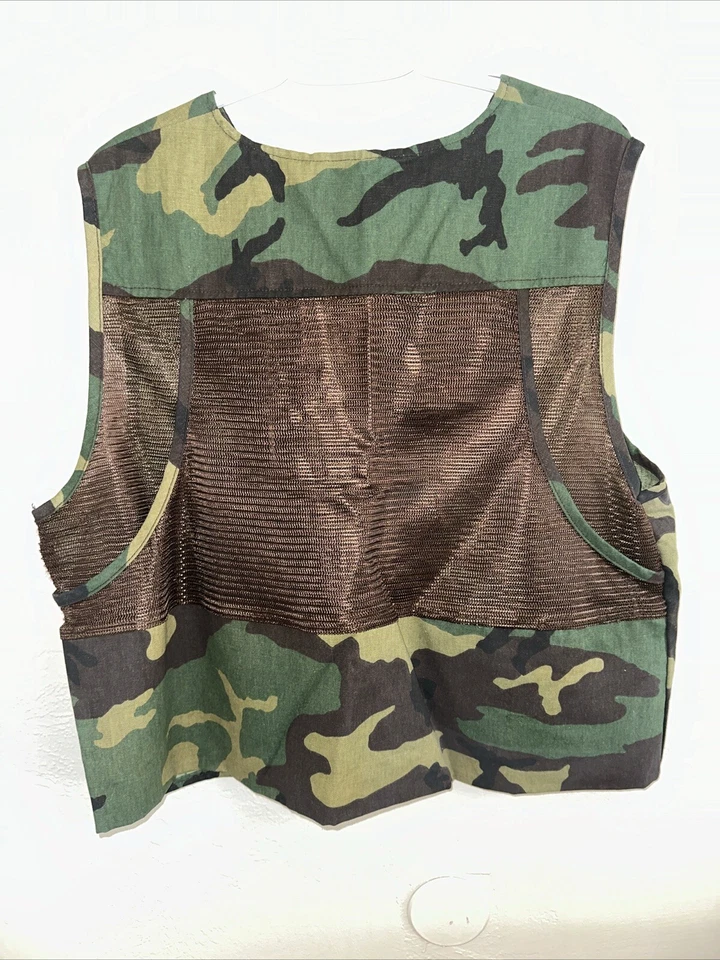 Blue Bill by Redhead Canvas Hunting Vest Mens Size XL Camo FREE SHIPPING - Image 4 of 4
