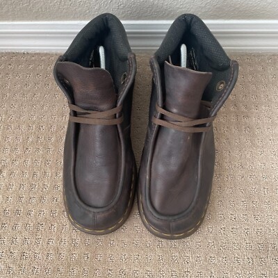 Vintage Dr Martens DMs Platform Boots Men 11 Brown 8390 Quad Double Sole England Vintage Dr Martens DMs Platform Boots Men 11 Brown 8390 Quad  main image 4
