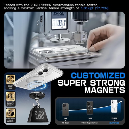 SUPCASE For iPhone 16 6.1" UBMag Compatible with MagSafe Slim Shockproof Case UK - Picture 8 of 34