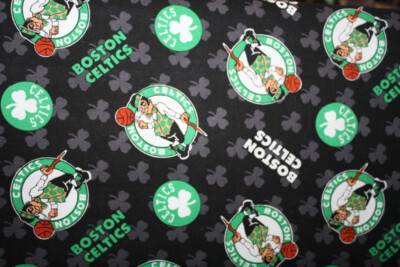 BOSTON CELTICS OF THE NBA -  100% COTTON FABRIC