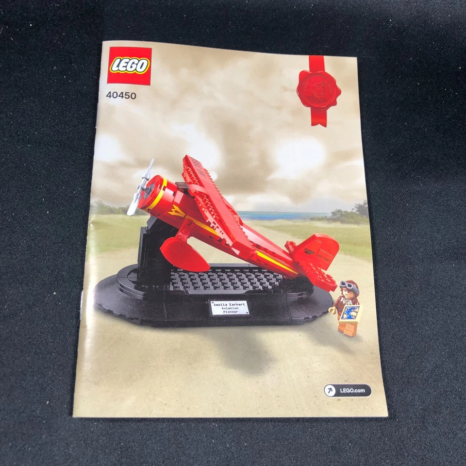 LEGO Instruction Booklet - 40450 Red Plane - Image 3 of 3