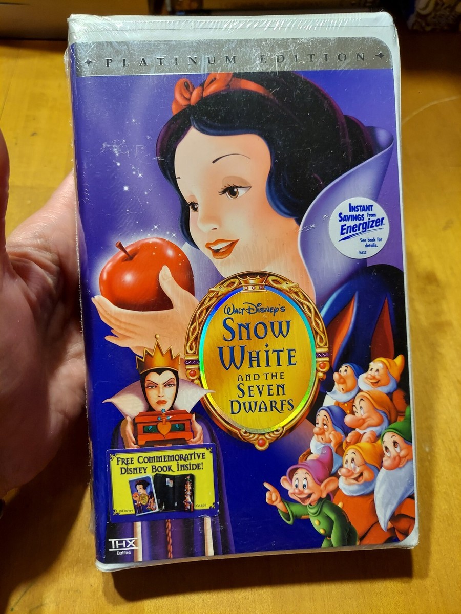 ロクタロー　白盤　VHS Walt Disney's Snow White and the Seven Dwarfs Platinum Edition VHS