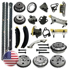 Camshaft Sprocket Timing Chain Kit For Buick Cadillac CTS SRX STS LaCrosse 3.6L