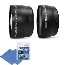 52mm Wide Angle Lens Kit for Canon EOS Rebel T4i T6 T5 and All Canon DSLR Camera