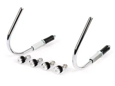 Windshield bracket Moto Nostra 340x105mm chrome for Vespa GT / GTL / GTS